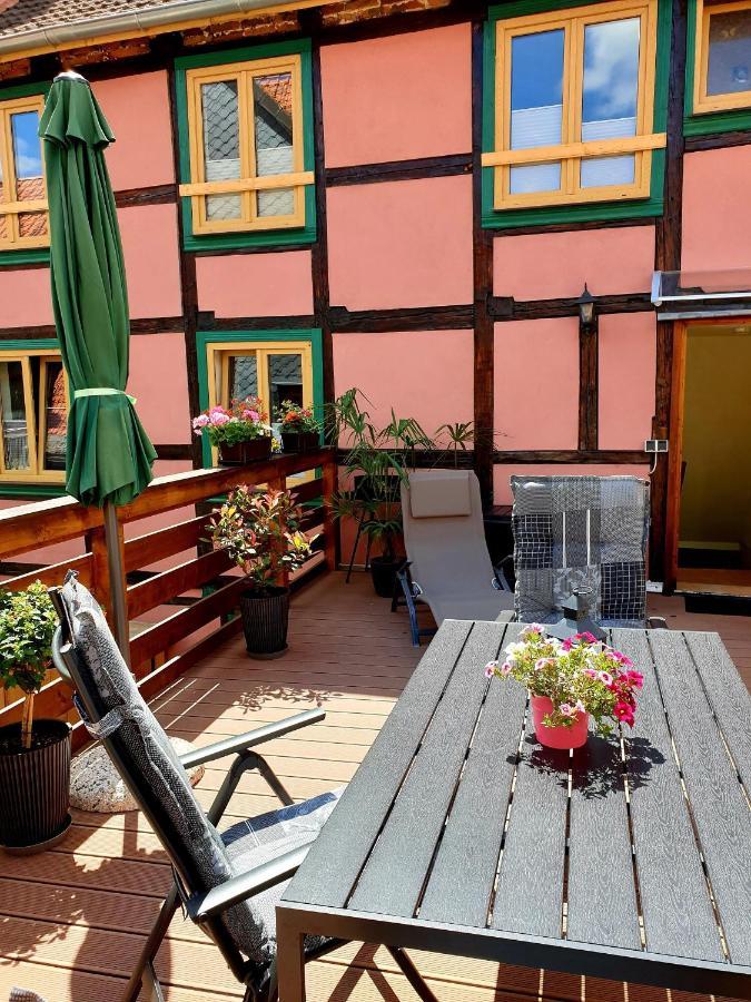 Ferienwohnung Goldstr.7 Quedlinbourg Extérieur photo